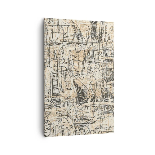 Vászonkép - Dekódolásra vár - 80x120 cm