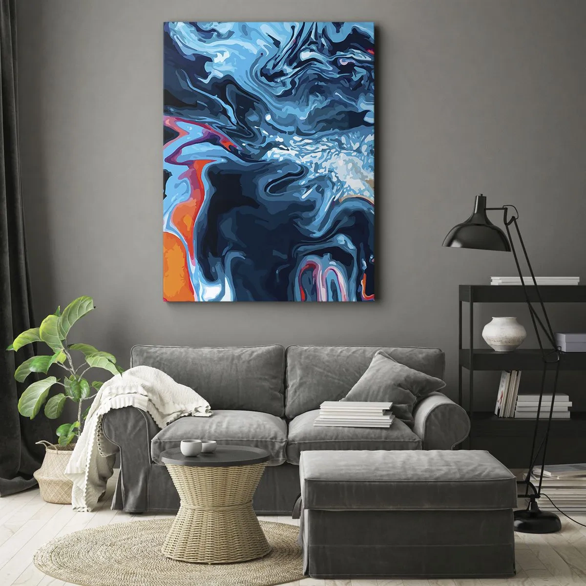 Vászonkép - Utazás a mennyország közepébe - 50x70 cm