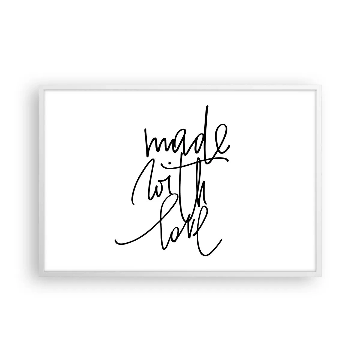 Poszter fekete keretben - A legjobb márka - 91x61 cm