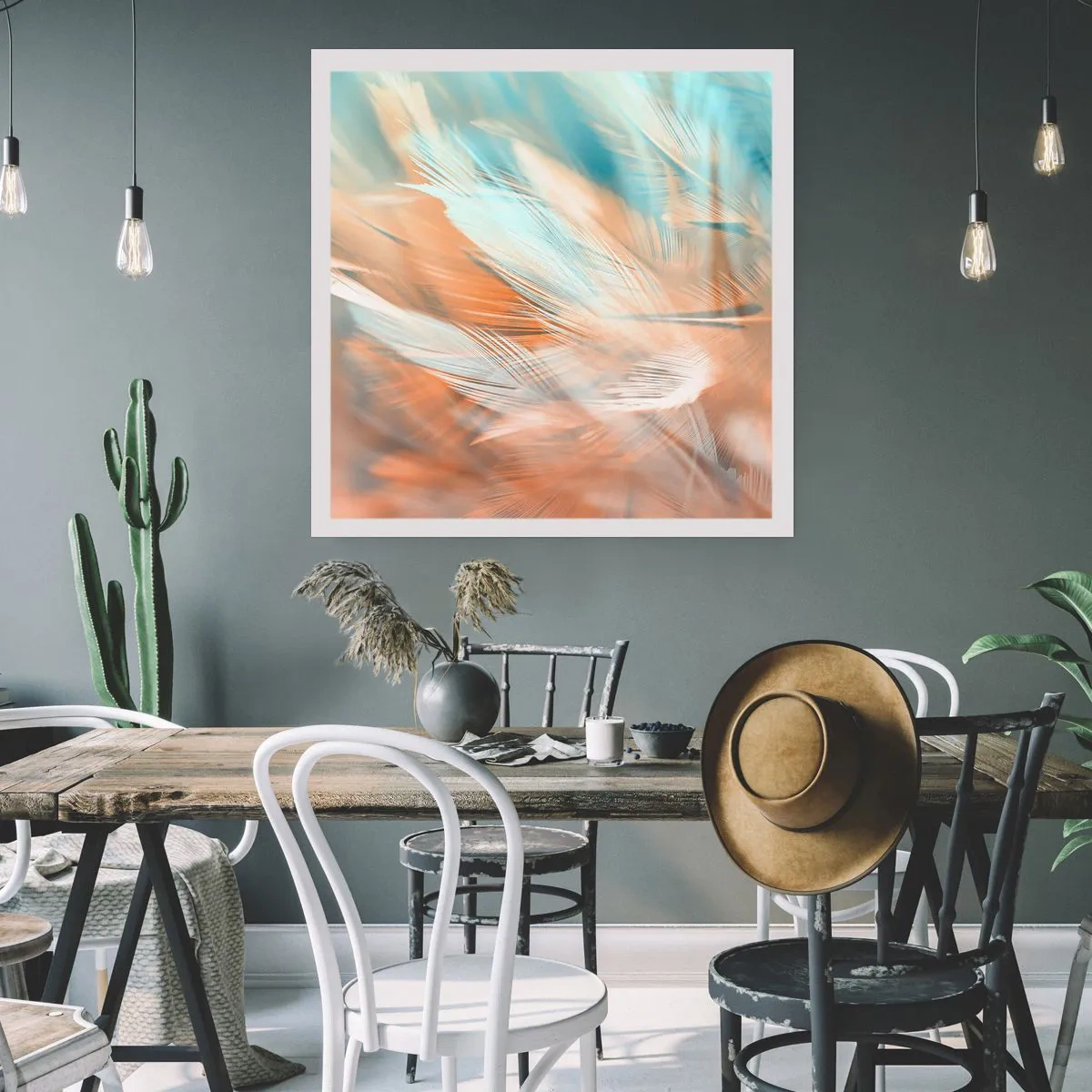 Poszter - A szelídség földjén - 60x60 cm