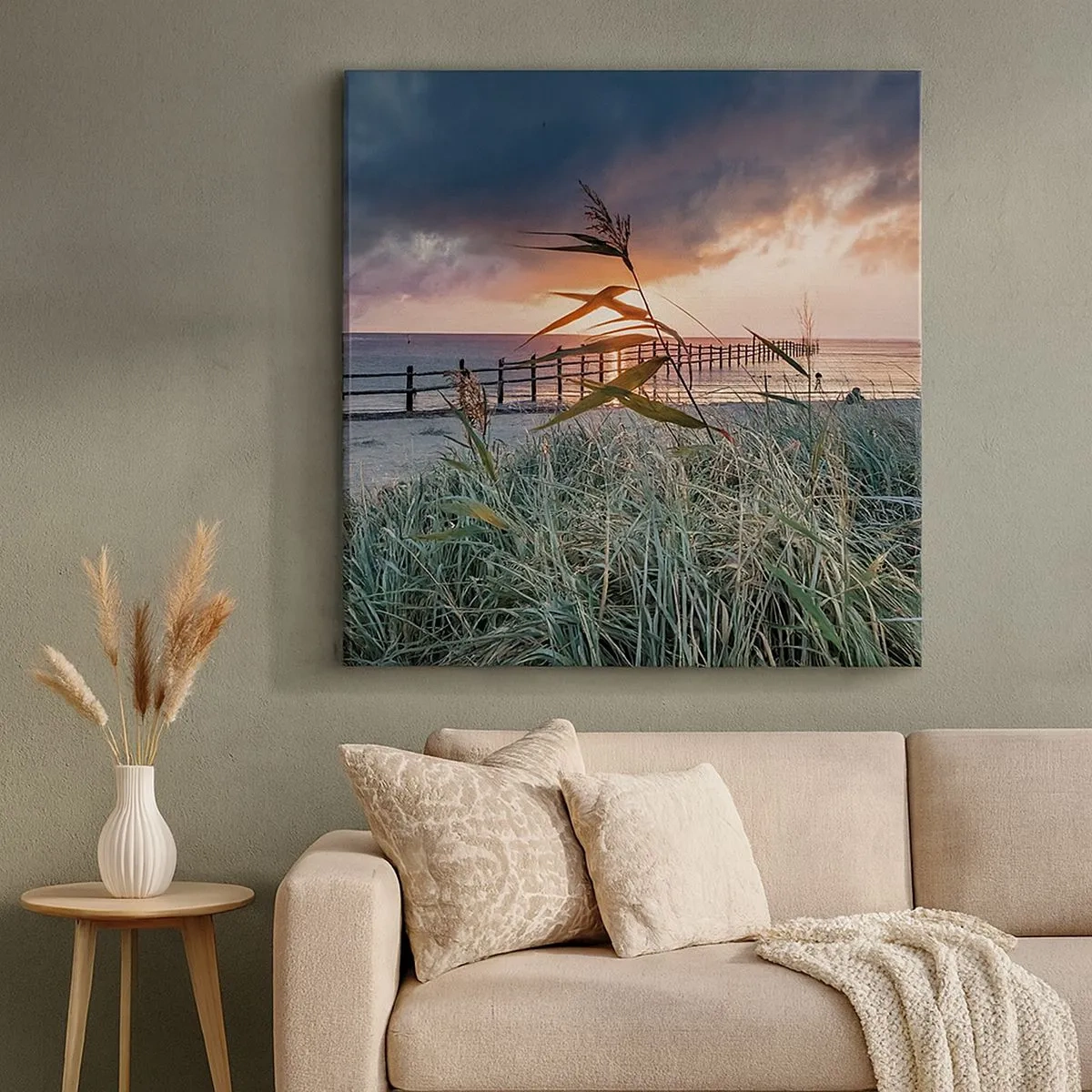 Vászonkép - Nem múlik el a széllel - 30x30 cm