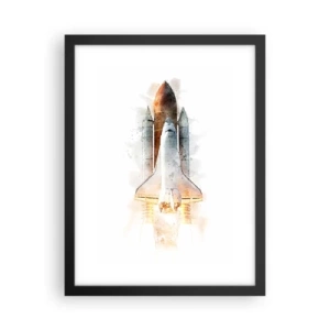 Poszter fehér keretben - Felfedezők az elején - 30x40 cm