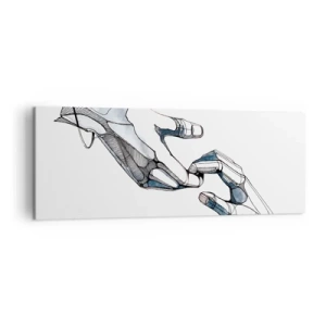 Vászonkép - Szép gesztus - 140x50 cm