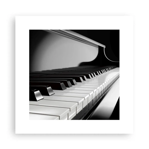 Poszter - A formák és színek harmóniája - 30x30 cm