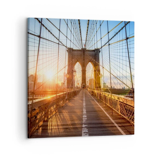 Vászonkép - Az arany hídon - 60x60 cm