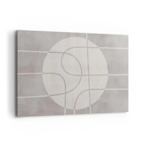 Vászonkép - Körkörös és egyenes - 120x80 cm
