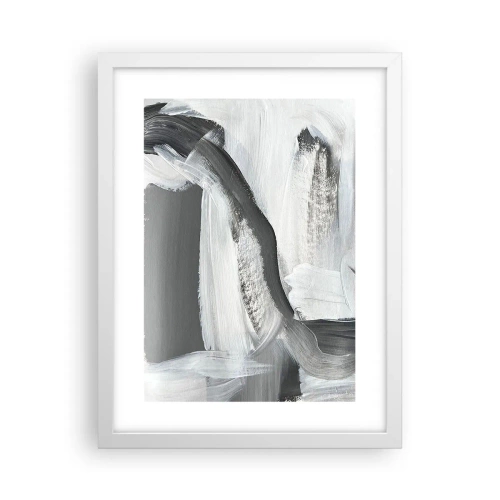 Poszter fekete keretben - Határozott mozgással - 30x40 cm