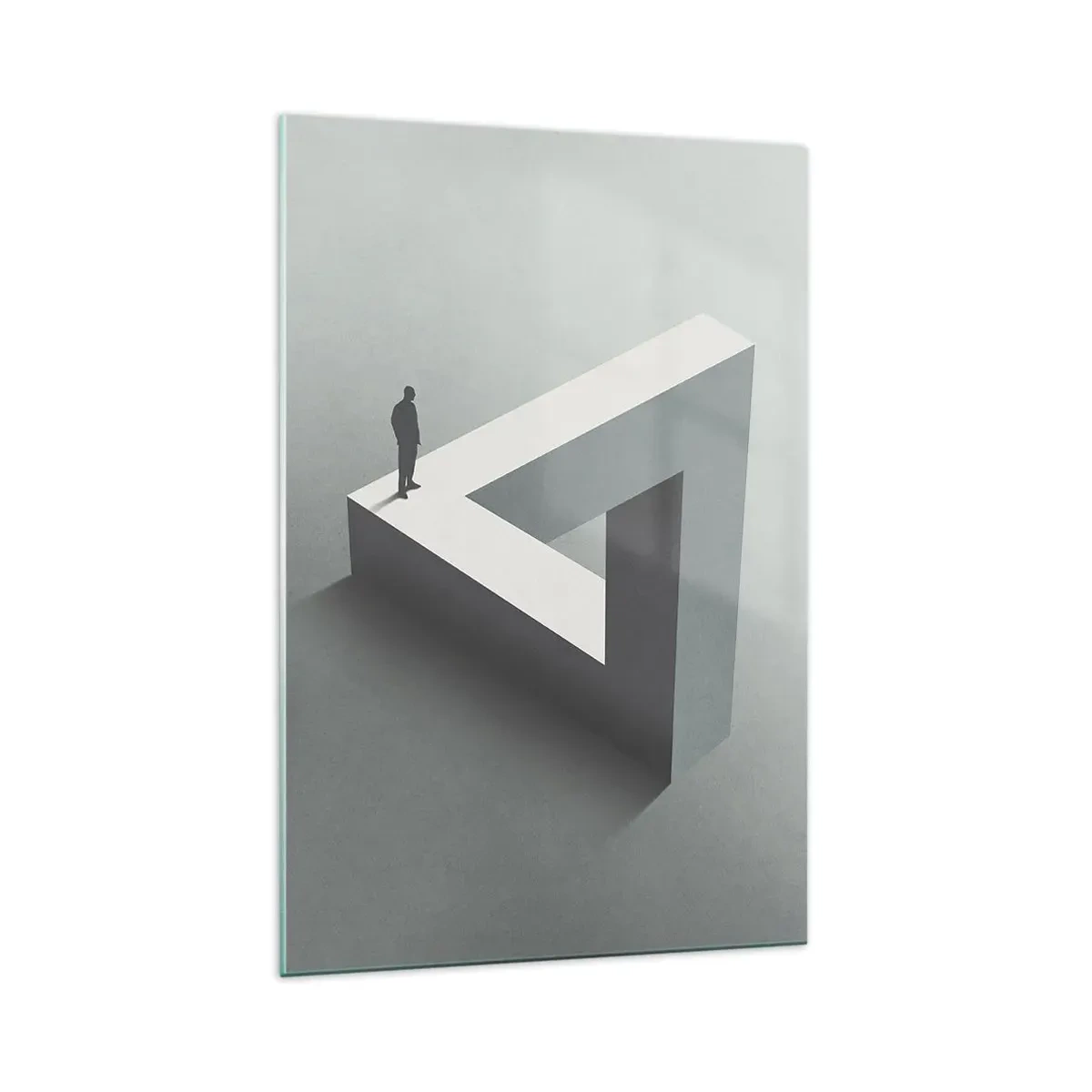 Üveg kép - És mégis lehetséges - 70x100 cm