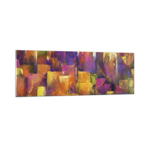 Üveg kép - Metropolitán kompozíció - 90x30 cm