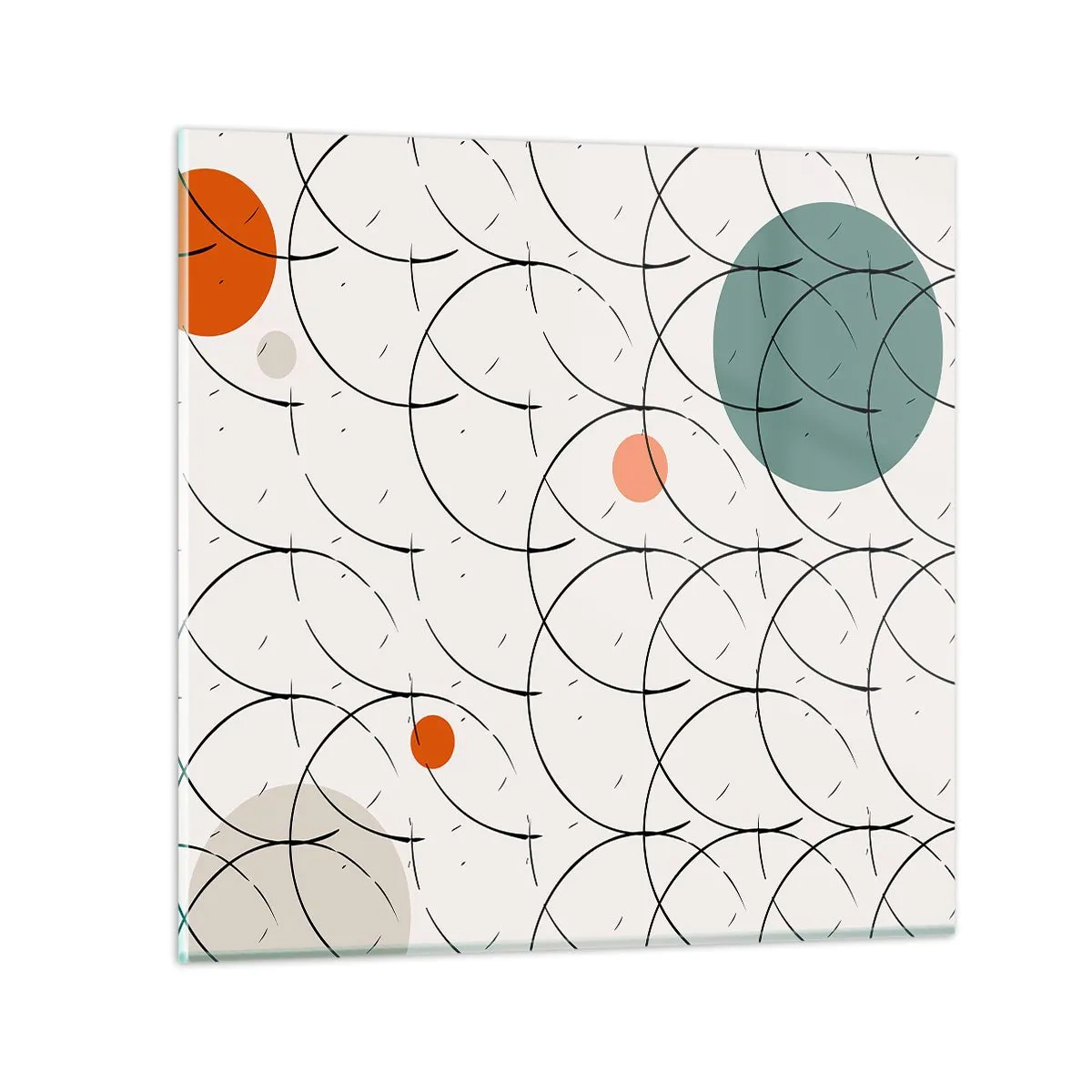 Üveg kép - A pop-art szellemében - 60x60 cm