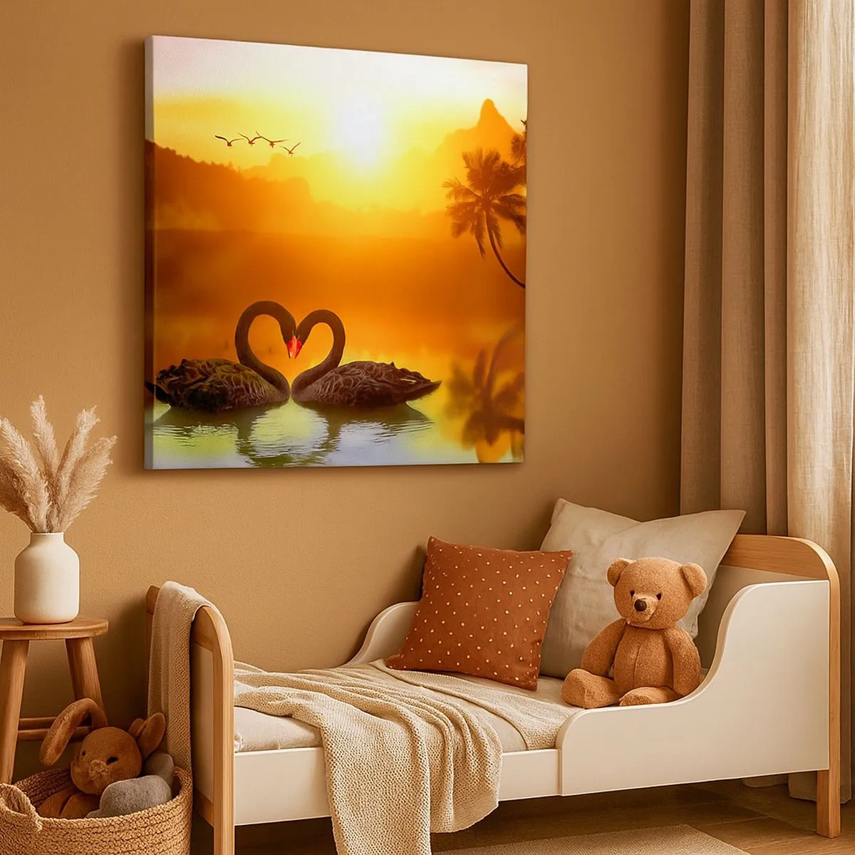 Vászonkép - Minden párban - 30x30 cm