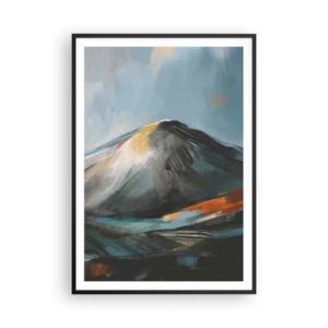 Poszter fehér keretben - Nyers és gyönyörű - 70x100 cm