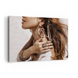 Vászonkép - Az érintetlen tengerpart királynője - 100x70 cm