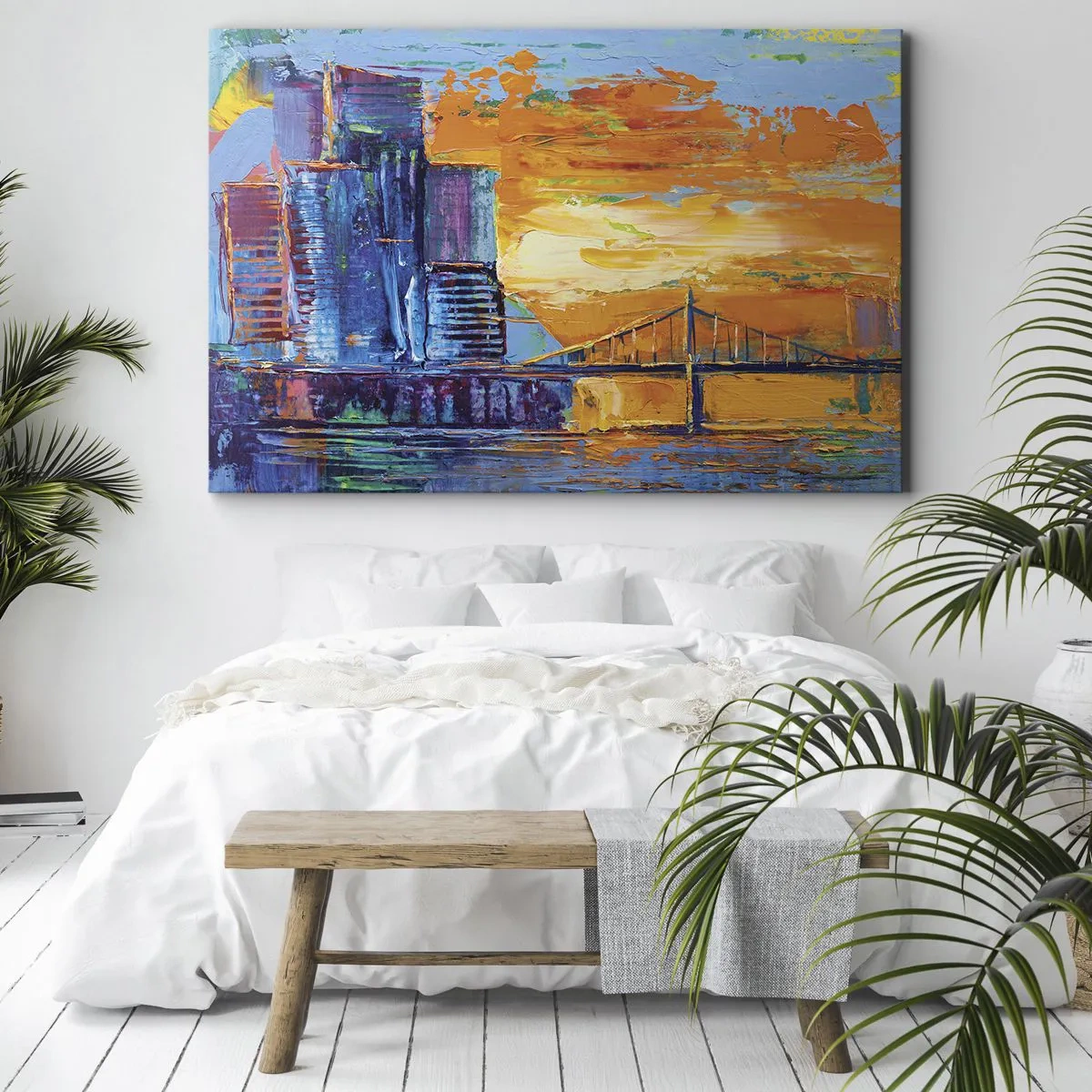 Vászonkép - Kultúra és természet - 120x80 cm