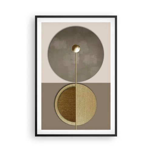 Poszter fehér keretben - Tökéletes egyensúly - 61x91 cm