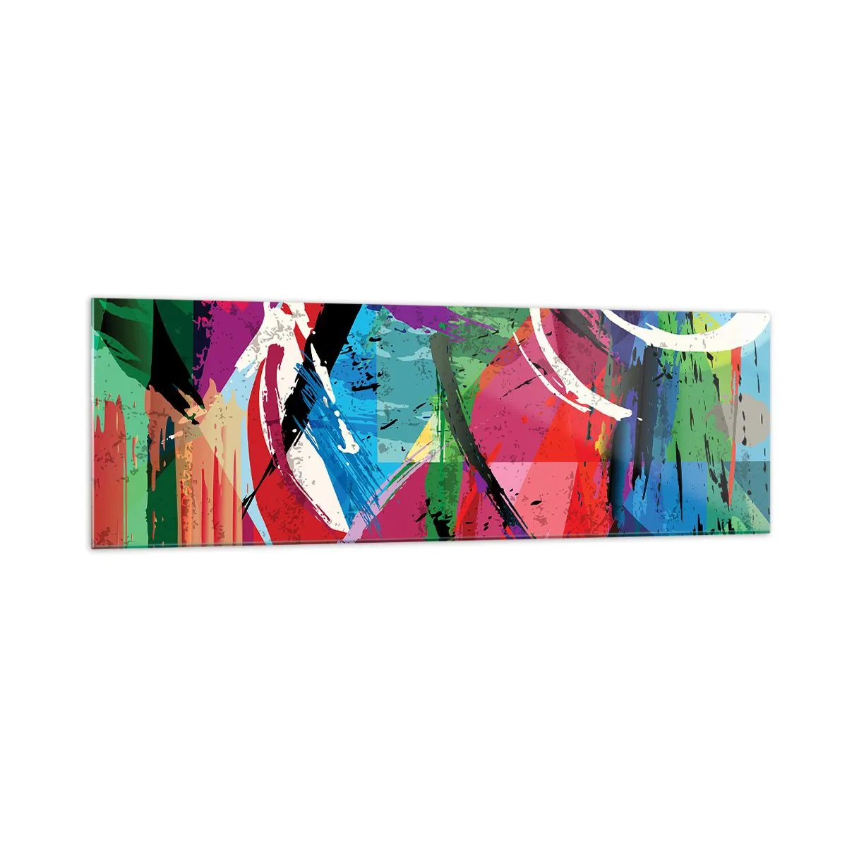 Üveg kép - Gyorsan, élénken és ugrálva - 160x50 cm