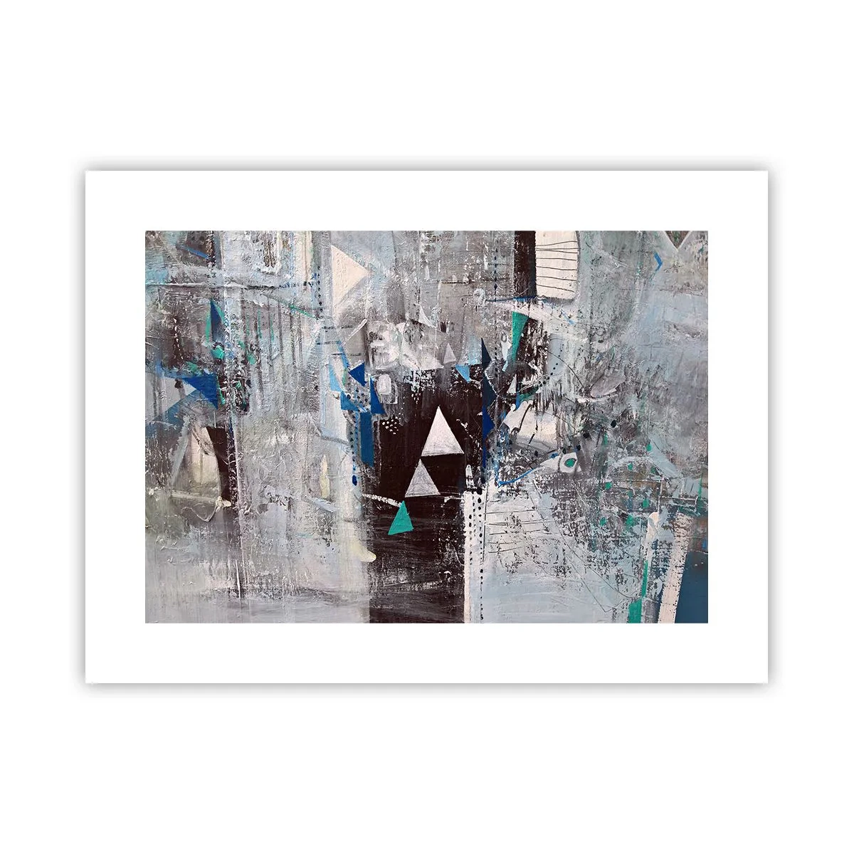 Poszter - A háromszögek felülíró sorrendje - 40x30 cm