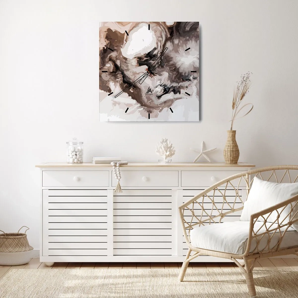 Falióra, Óra - Egy galaxis születése - 30x30 cm