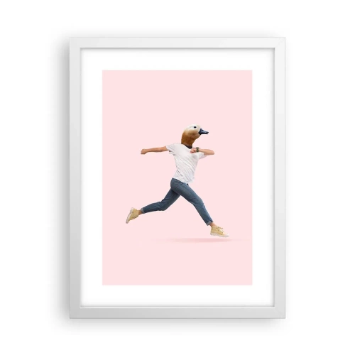 Poszter fekete keretben - Egy csipetnyi abszurditás - 30x40 cm