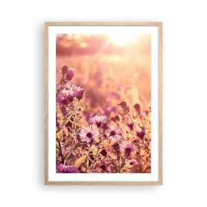 Poszter világos tölgy keretben - A nyár elmúlás előtt - 50x70 cm