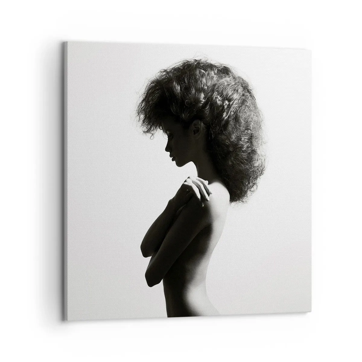 Vászonkép - Mint virág a karcsú száron - 50x50 cm