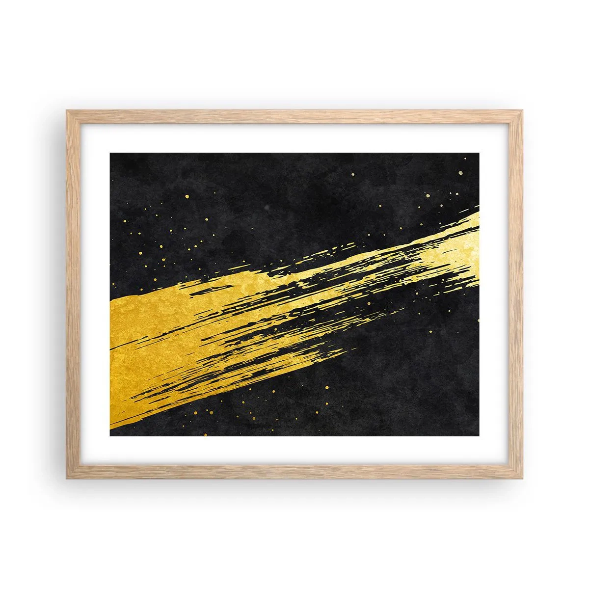 Poszter világos tölgy keretben - Ugrás a hipertérbe - 50x40 cm