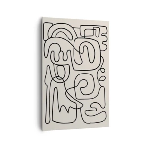 Vászonkép - A nyomonkövetésben - 80x120 cm