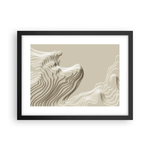 Poszter fehér keretben - Művészeti topográfia - 40x30 cm