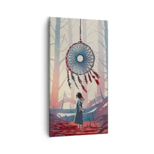 Vászonkép - A boldogság titkos rituáléja - 55x100 cm