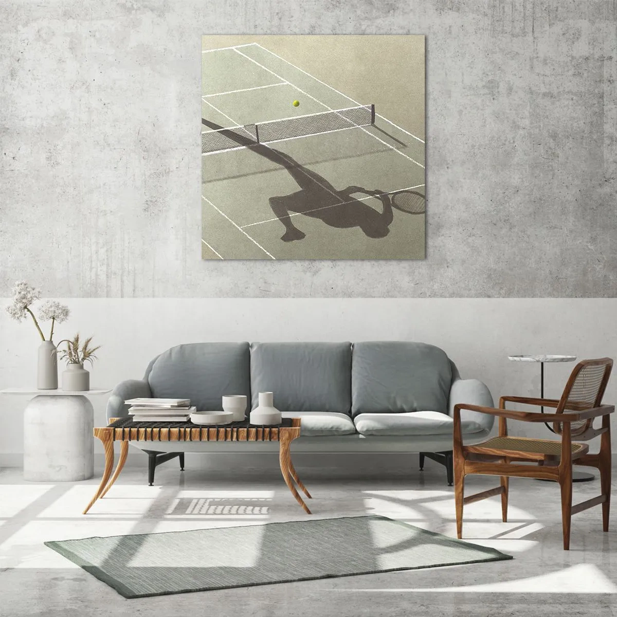 Üveg kép - Önmagumk legyőzése - 60x60 cm