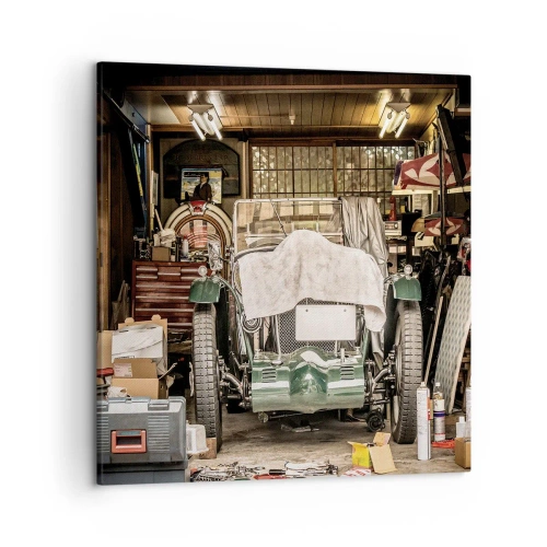 Vászonkép - Vissza a múltba - 50x50 cm