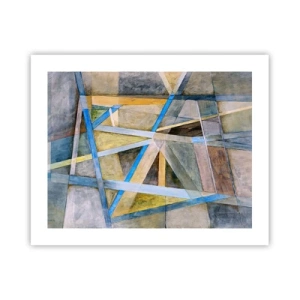 Poszter - Egyenesen vagy átlósan? - 50x40 cm