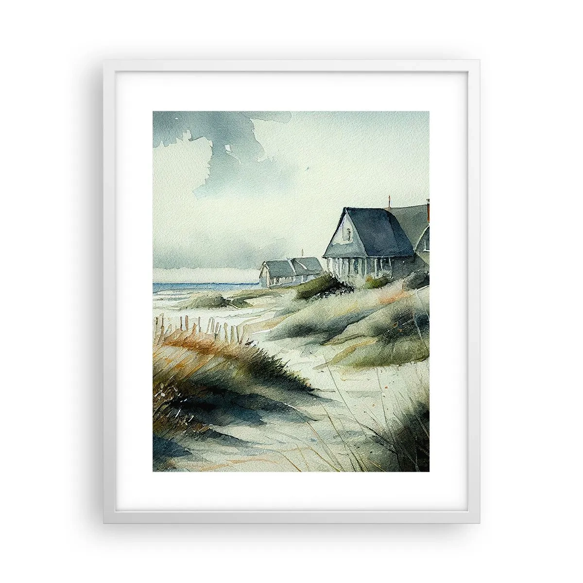 Poszter fekete keretben - Távol a nyüzsgéstől - 40x50 cm