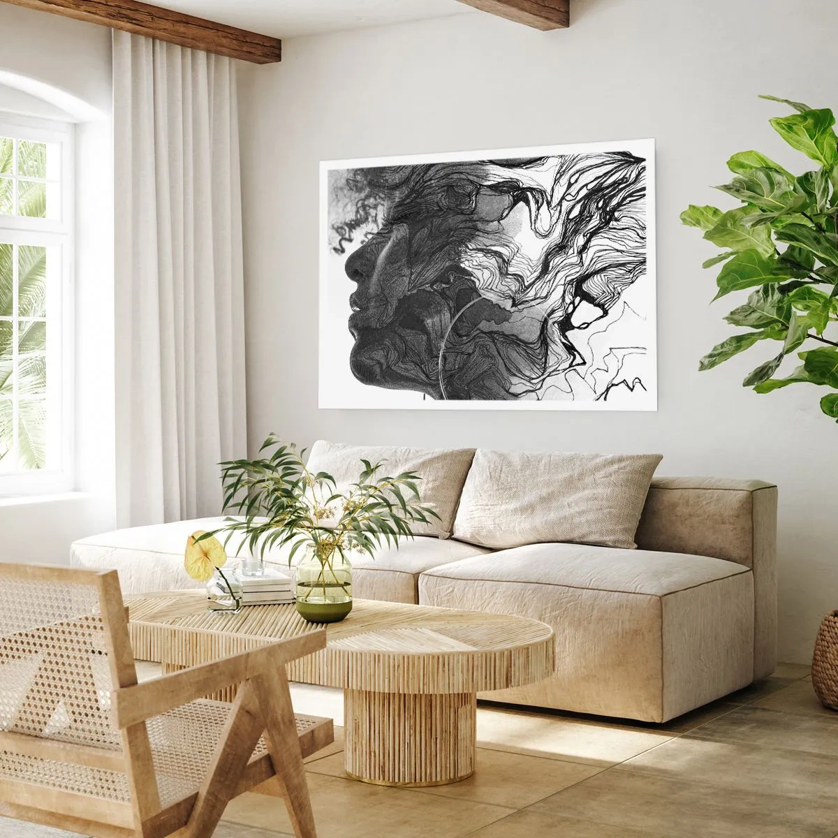 Poszter - Álmokba gabalyodva - 70x50 cm