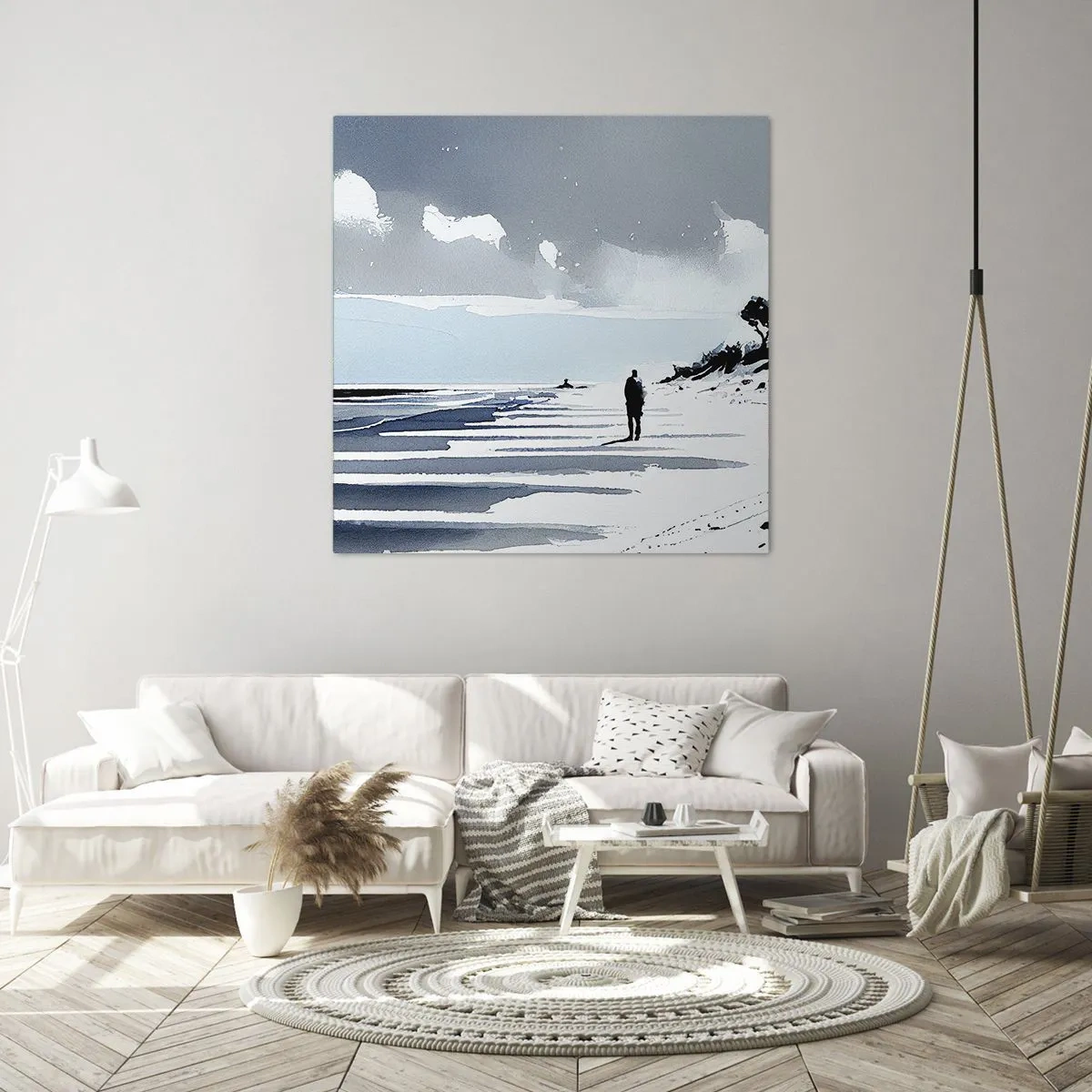 Vászonkép - Egyedül - 60x60 cm