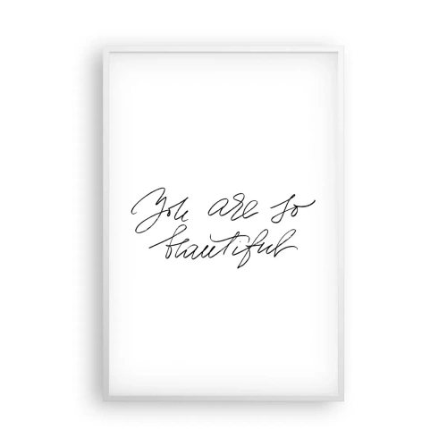 Poszter fekete keretben - Tényleg, hidd el... - 61x91 cm