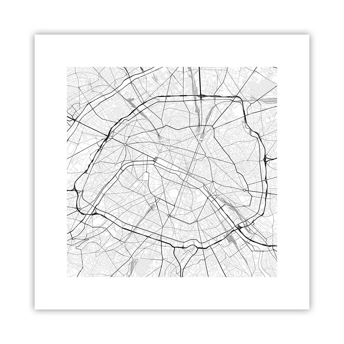 Poszter - Párizs virága - 30x30 cm