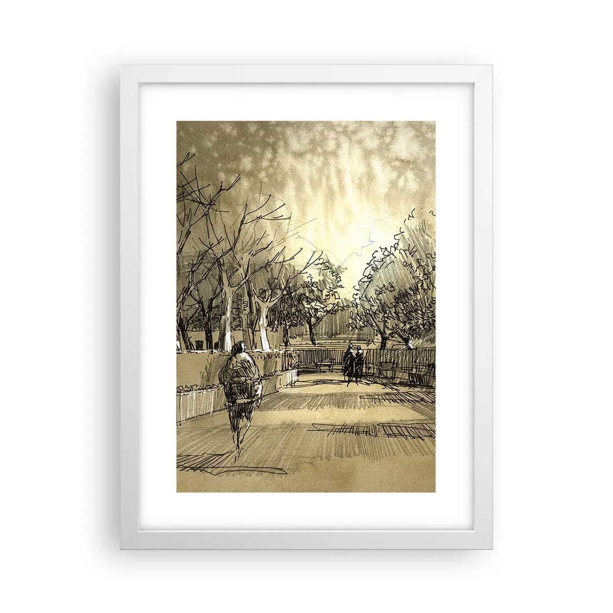 Poszter fekete keretben - Egy tollal megállított pillanat - 30x40 cm