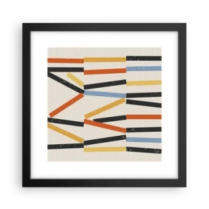 Poszter fehér keretben - Vízszintes kompozíció - 30x30 cm