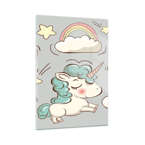 Üveg kép - Biztosan léteznek... - 50x70 cm