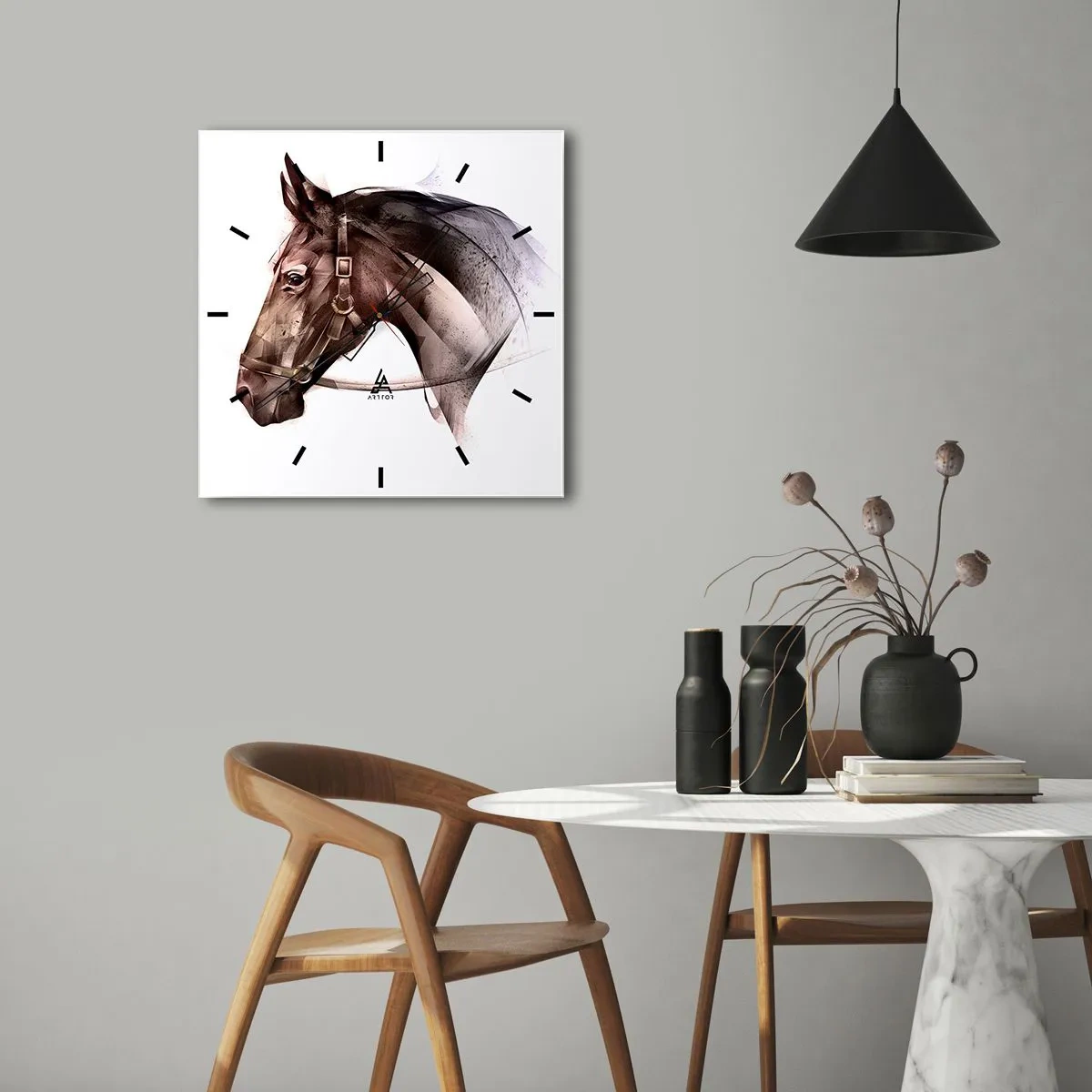 Falióra, Óra - Micsoda kegyelem - 30x30 cm