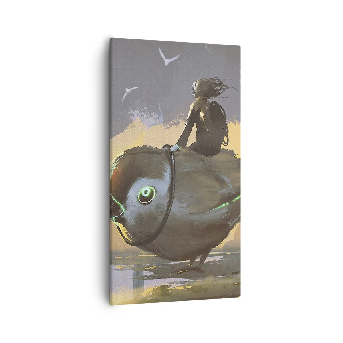 Vászonkép - Egy fantasztikus utazás állomása - 55x100 cm