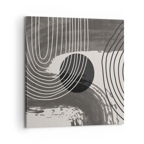 Vászonkép - Az ovális nyer - 60x60 cm