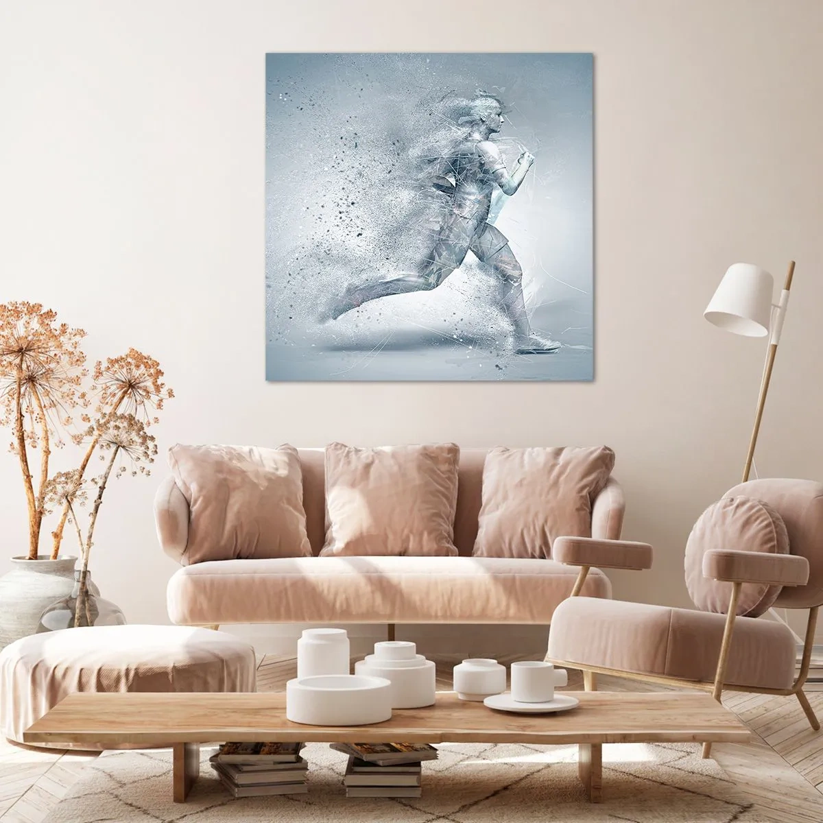 Vászonkép - Kristálytiszta energia - 70x70 cm