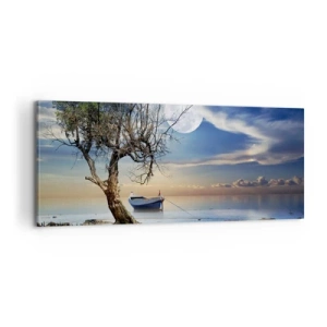 Vászonkép - Ez a vég vagy a kezdet? - 100x40 cm