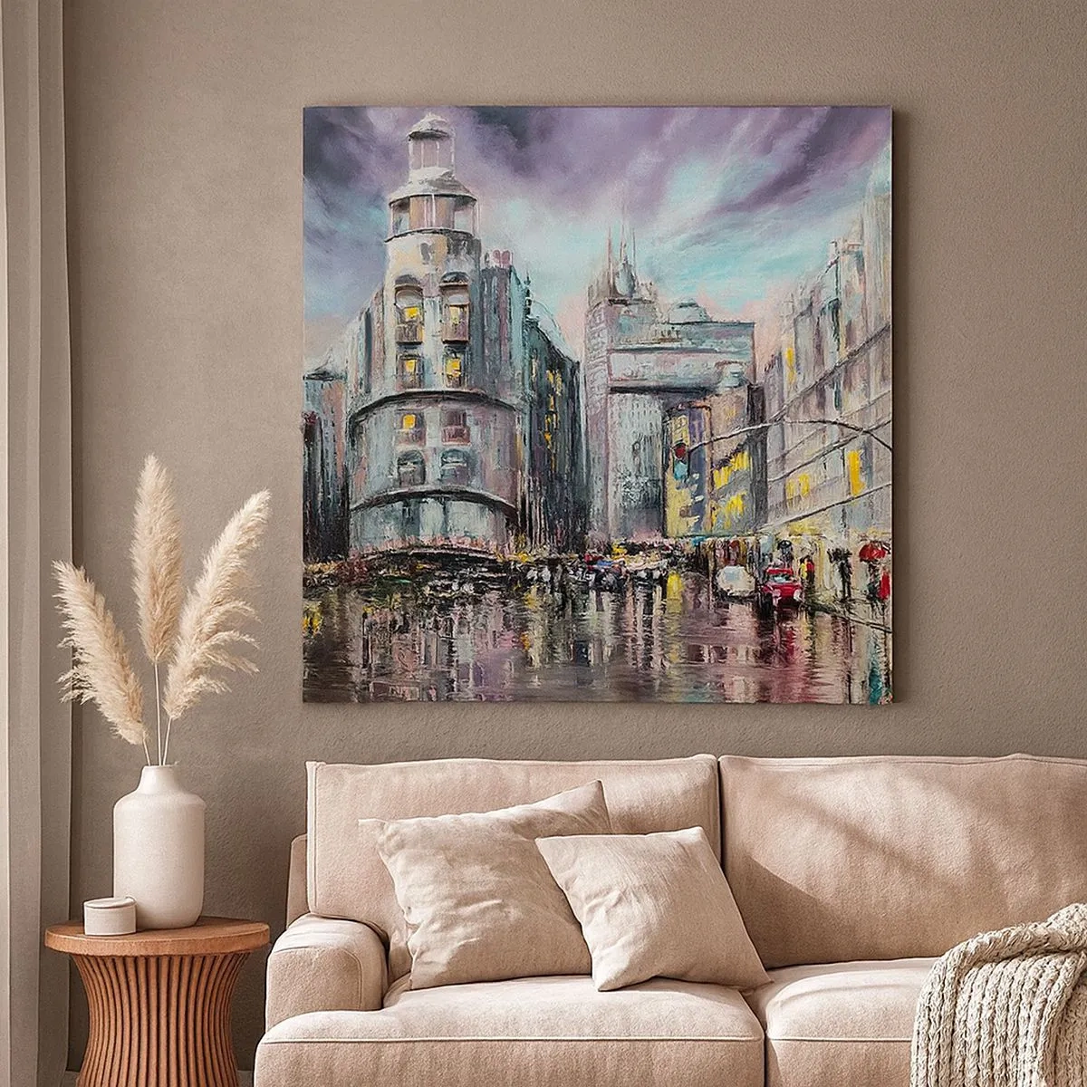 Vászonkép - Sikeres este lesz - 30x30 cm