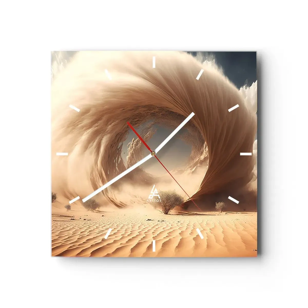 Falióra, Óra - Megnyílt portált - 40x40 cm