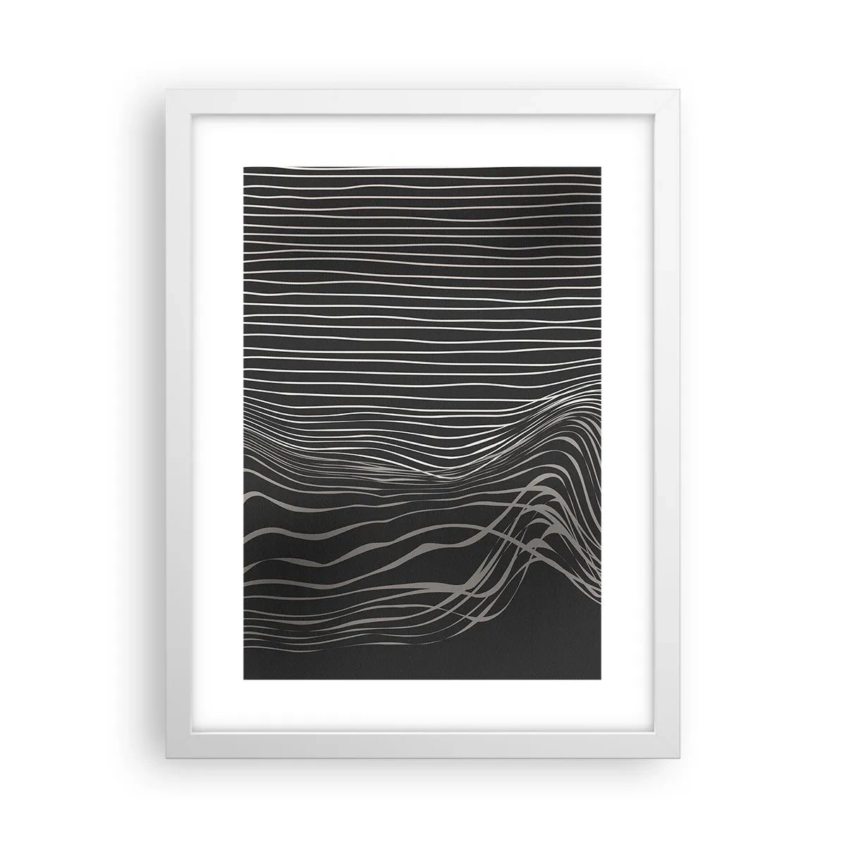 Poszter fekete keretben - Ritmus és akcentus - 30x40 cm