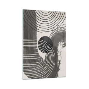 Üveg kép - Az ovális nyer - 80x120 cm