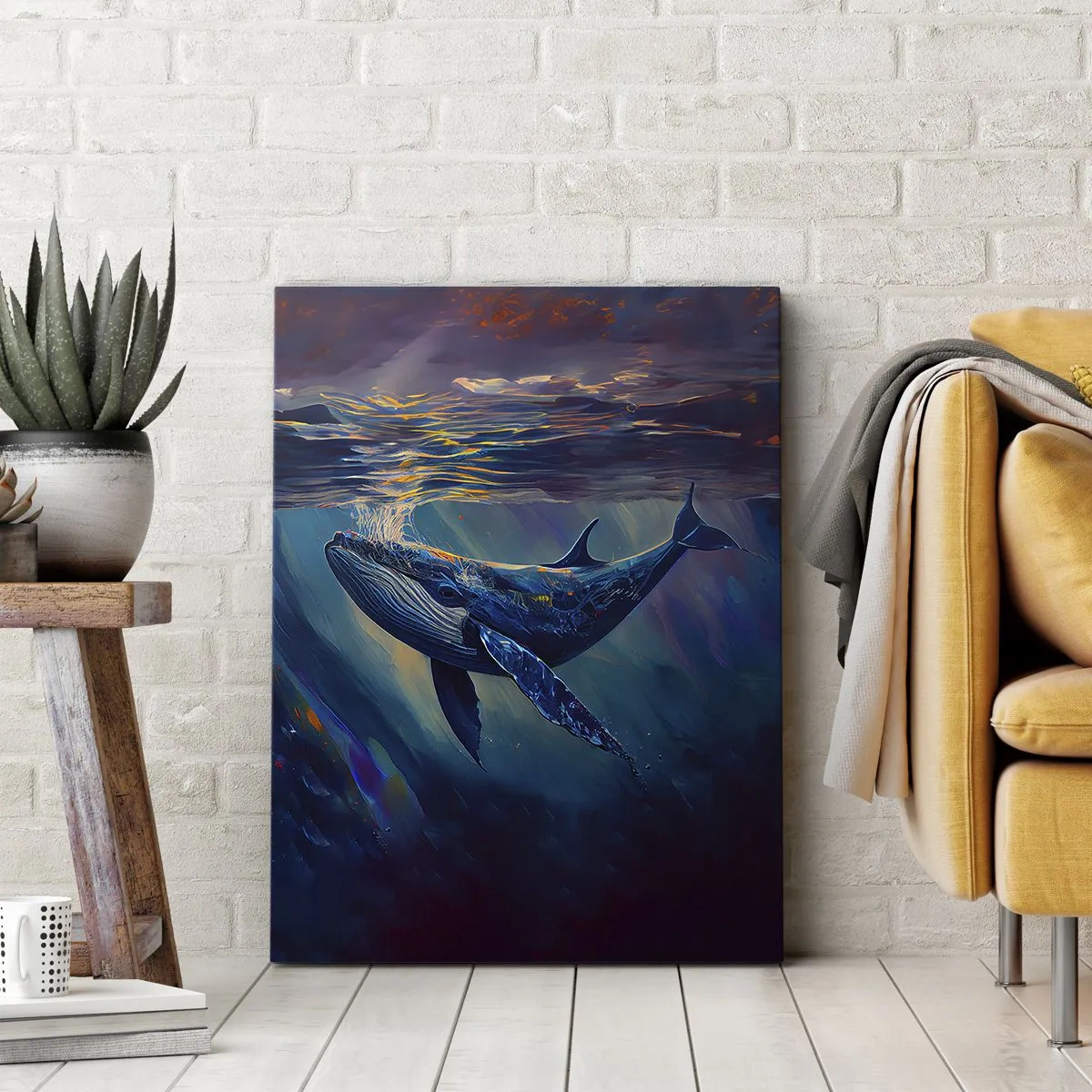 Vászonkép - Üdvözöllek a világomban - 70x100 cm